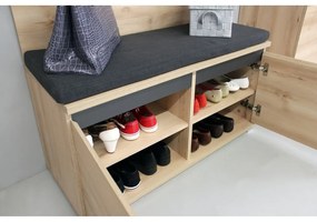 Pantofar în decor de fag cu bancă Lissabon - Germania
