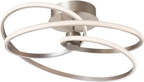 Lustră aplicată LED CORT LED/40W/230V argintie
