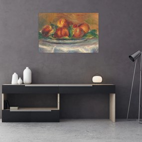 Tablou - Auguste Renoir, Peaches on a  Plate, reproducere (90x60 cm)