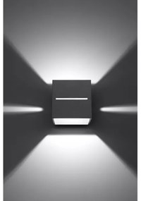 Aplică perete LOBO 1xG9/40W/230V gri