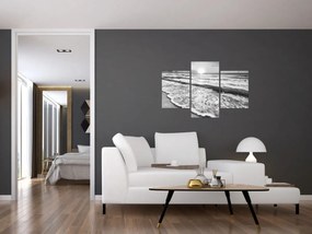 Tablou - Apus de soare pe malul mării (90x60 cm)