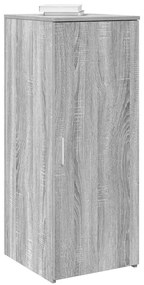 vidaXL Dulap de depozitare sonoma gri 40x45x103,5 cm lemn prelucrat