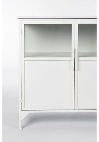 Vitrină albă din metal Miya – White Label