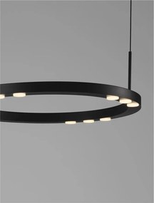 Lustra suspendata LED design circular LUNETTE 40cm NVL-9030924