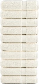 vidaXL Prosoape de baie premium, SOLUND 10 buc 100x150 cm 600 gsm