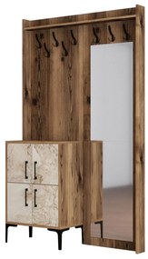Mobilier hol Betina BC (Alb + Nuc). 1088695