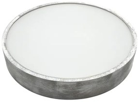 Brilagi - Plafonieră PINO 3xE27/15W/230V pin/argintiu Ø 47,5 cm