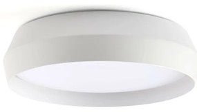 Lustra / Plafoniera LED design modern slim SHOKU 35cm alb
