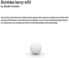 Corp de iluminat RGBW LED decorativ exterior Bubbles diametru 50cm