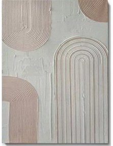 Tablou pictat manual 70x100 cm 3D Canvas – Wallity