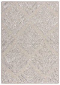 Covor grej țesut manual din amestesc de lână 200x290 cm Sloane – Flair Rugs