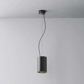 Pendul LED iluminat design tehnic Efir D-9,5cm 25W negru