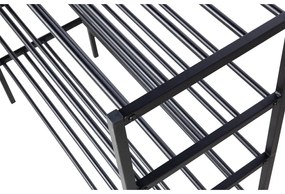 Suport metalic pentru pantofi WOOOD Ferro, negru