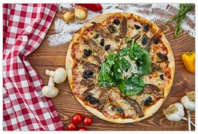 Tablou cu pizza (90x60 cm)