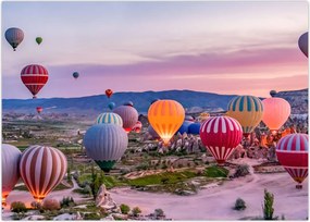 Tablou - Baloane cu aer cald (70x50 cm)