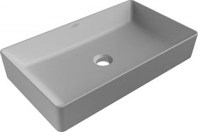 Mexen Nadia lavoar pe blat 62 x 35 cm, gri deschis mat - 21616061