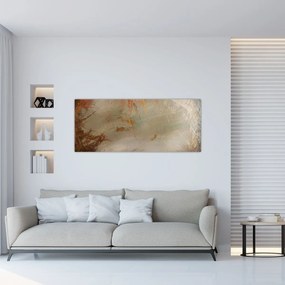 Tablou - Abstract texturat (120x50 cm)