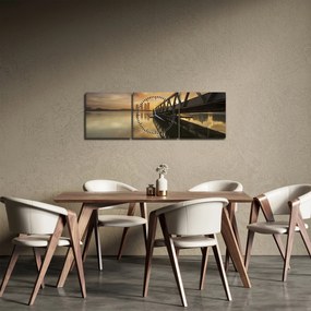 Tablou cu dig (cu ceas) (90x30 cm)