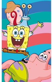 SpongeBob Boo-Kini Bottom prosop de mână și față, prosop 30x50cm