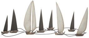 Decorațiune de perete din metal 119x51 cm Regata – Mauro Ferretti