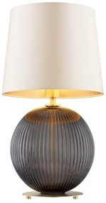 Lampă de masă Argon 8538 HAMILTON 1xE27/15W/230V crem/negru