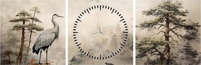 Tablou - Desen animat peisaj (cu ceas) (90x30 cm)