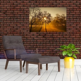 Tablou cu răsăsrit de soare (90x60 cm)