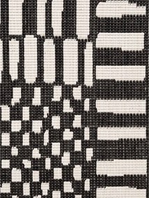 Covor pentru exterior și interior negru/crem 160x230 cm Haringey Barkham – Ted Baker