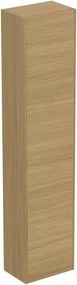 Dulap inalt suspendat Ideal Standard Atelier Conca finisaj stejar deschis 1 usa 37 cm
