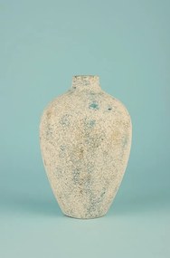 Vaza din ceramica YL743 Ferrara patina, bej