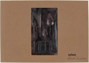 Orion Tacâmuri inox BLACK LUXURE, 24 piese