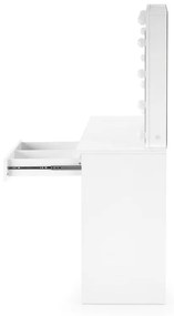 Masuta de toaleta Hollywood alb - H140 cm