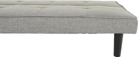 Canapea extensibilă, gri/negru, ZELDA NEW