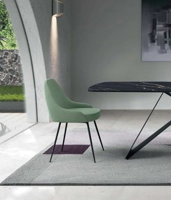 STONES Scaun din microfibră 48.5cm X 49.5cm H. 80cm | Aosom Romania