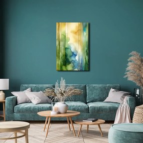 Tablou atmosferă forestieră abstractă