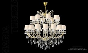 Candelabru Cristal Bohemia Exclusive 24 brate MARIA TEREZIA 79