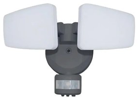 Proiector LED de exterior cu senzor LED/24W/230V 3000/4000/6000K IP54 antracit