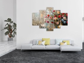 Tablou - Vaza de flori (150x105 cm)