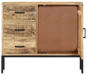 Servanta, 88x30x71 cm, lemn masiv de mango 1, Lemn masiv de mango