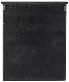 Vitrină neagră din lemn de brad suspendată 51,5x66,5x22,5 cm Hazem – Bloomingville