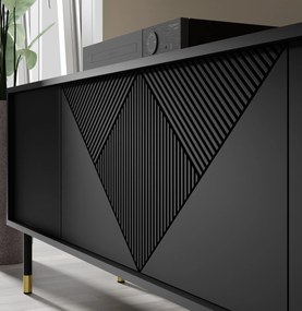 Masă TV 4D 180 Wenty (Negru + Auriu). 1125162