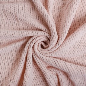 Babymatex Pătură pentru copii Lili pudră, 75 x 100 cm