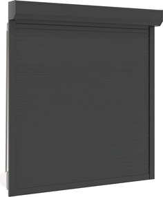 vidaXL Obturator rulant Antracit 140 x 150 cm Aluminiu și Poliuretan