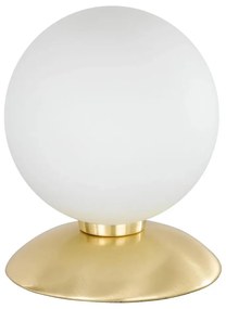 Paul Neuhaus 4437-60 - Lampă de masă BUBBA cu dimmer tactil, 1xG9/28W/230V, aurie