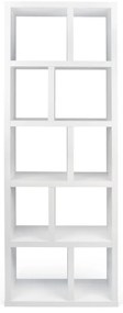 Bibliotecă albă 70x198 cm Berlin – TemaHome