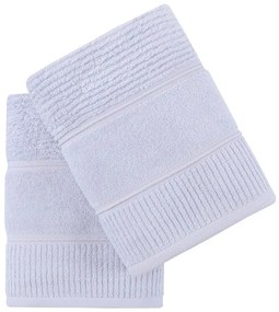 Prosoape albastru-deschis 2 buc. din bumbac din frotir 50x90 cm Daniela – Foutastic