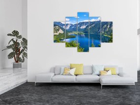 Tablou - Lacul Hallstatt, Hallstatt, Austria (150x105 cm)