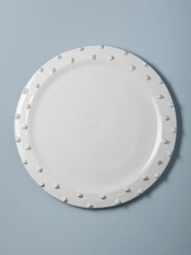 Farfurie alba din ceramica, D43cm Dante