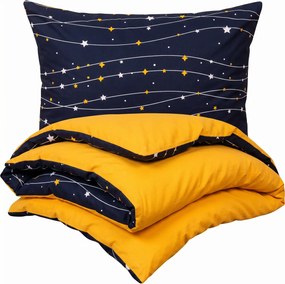 Lenjerie de pat din bumbac 4Home Night sky, 140 x200 cm, 70 x 90 cm, 140 x 200 cm, 70 x 90 cm
