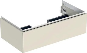 Dulap baza suspendat Geberit One gri nisip lucios 90 cm